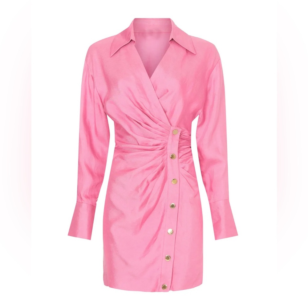 Sandro NWT Elvira Rose Mini Dress in Sz XS 34